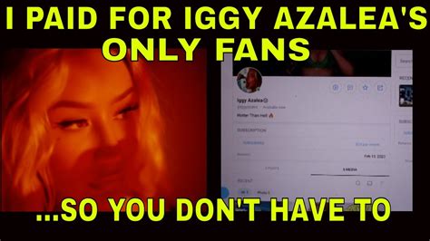 iggy azelia only fans leaks|Iggy Azalea Pussy Nipple Flashing Onlyfans Video Leaked